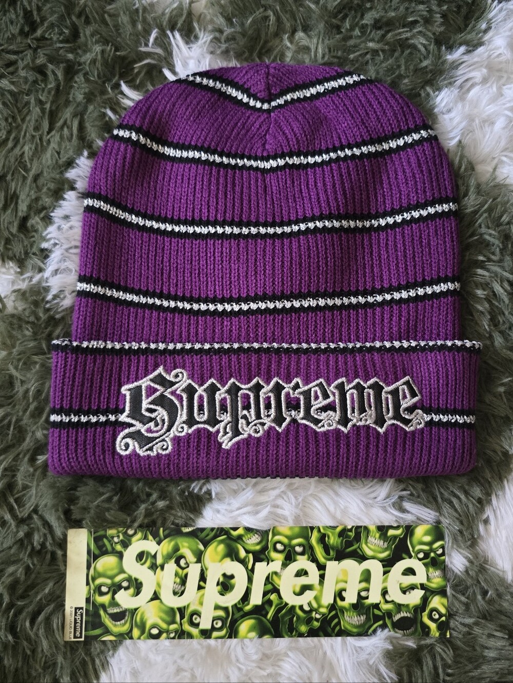 Supreme Metallic Beanie - FW26